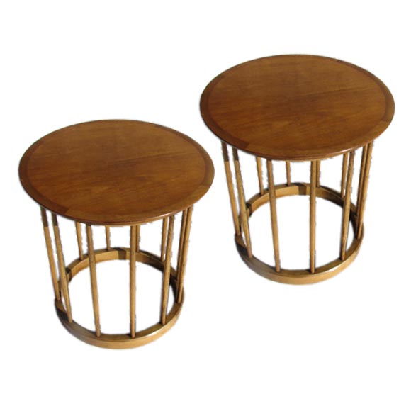 "Drexel" Spindle Side Tables
