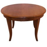 47" Round Wood French Dining Table
