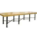 3-Piece Concrete Top Dining Table