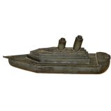 Vintage Metal Boat