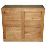 Oak Dresser with Doors