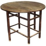 Chinese Drop Leaf Concession Table