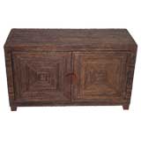 Plasma Rope Console with 2 Shelves and Doors