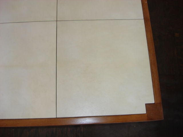 Vellum Top Limed Oak Coffee Table