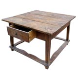 Antique 1870's Bakery Table