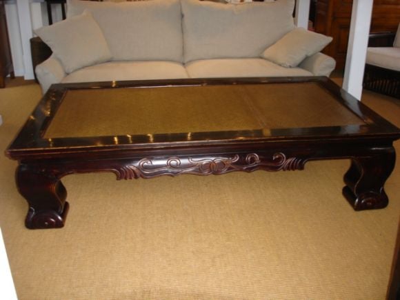 Large Antique Chinese Coffee Table