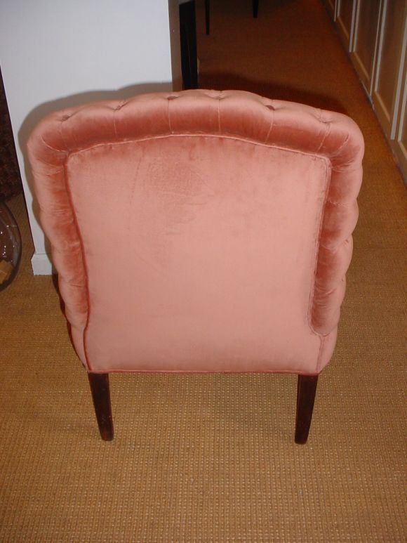 Small Upholstered French Bedroom Chairs 1