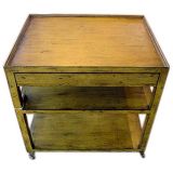 Three Tier Pine Table with Drawer
