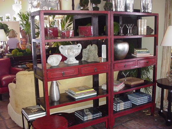 1860's Chinese Scholar Bookcases