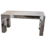 Mirrored Console Table with Two Drawers
