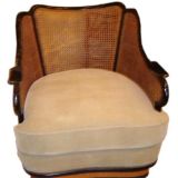 Pair of French Double Caned Chairs