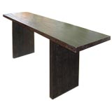 Sedona Teak Slab Console