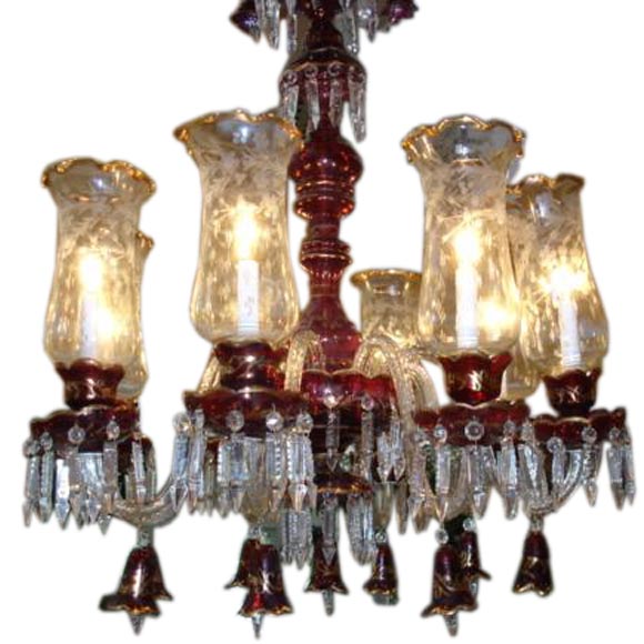 Bohemian 8 Arm Chandelier