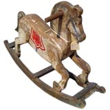 Painted Rocking Horse