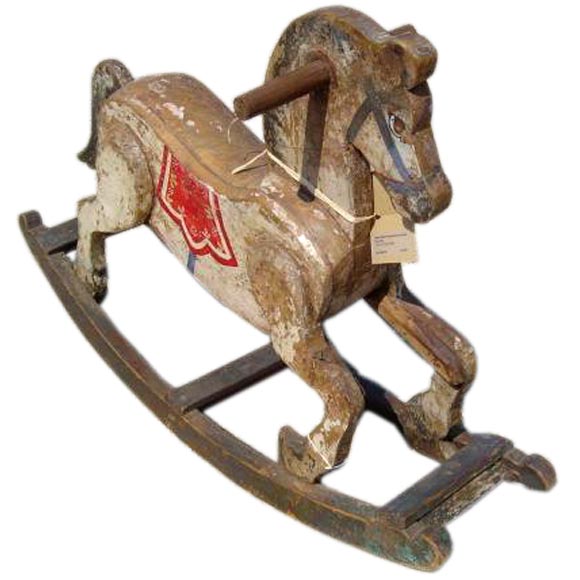 Painted Rocking Horse