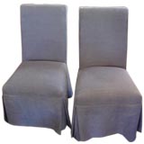 Pair of Parson Chairs