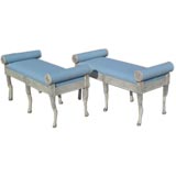 Rolled Arm Benches