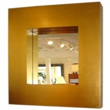 Square Gold Mirror