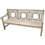 Concrete Garden Bench