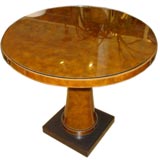 Round Leather Table