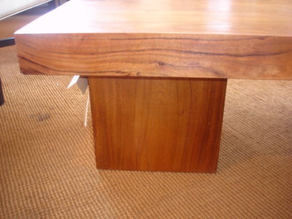 Acacia Wood Coffee Table 2