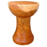 Acacia Wood Side Table/Stool