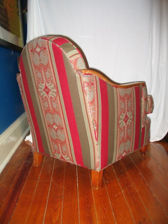 Pair 1940's Armchairs In Excellent Condition For Sale In Charleston, SC