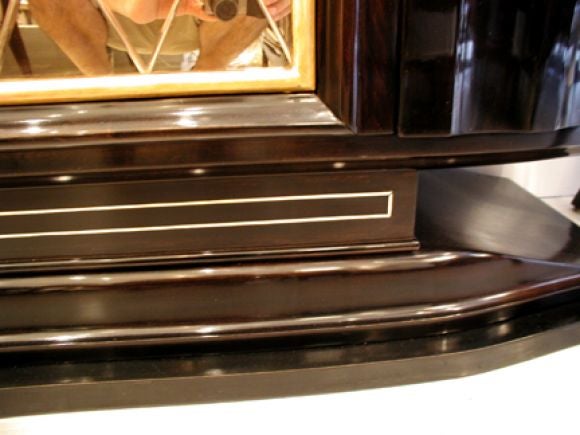 Marice Jallot Mahogany & Rose Mirrored Cabinet