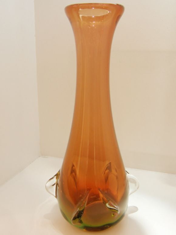 Large Seguso Glass Vase In Excellent Condition For Sale In New York, NY