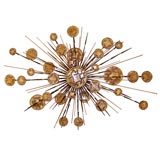 Large Jere Metal Wall Sculpture