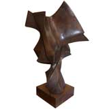 Large Signed Edmond Casarella Bronze Sculpture "Soaring" C.1975
