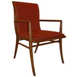 Set of 6 Robsjohn Gibbings Walnut Dining Chairs