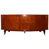 French 1940
s Walnut Sideboard with Bronze Hardware