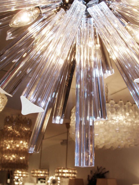 Crystal Snowflake Chandelier