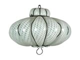 Murano latticino pendant
