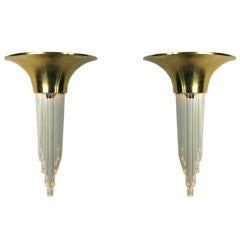 Oversized  Pair of wall sconces  (3 pair available)