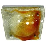 Murano freeform flush mount