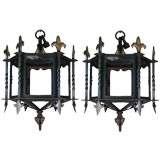 Iron and Bronze Lantern (2 available)
