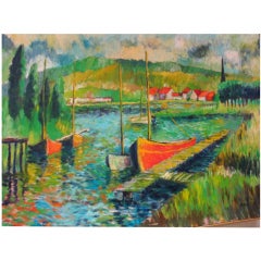 Large Seascape Oil Painting 2