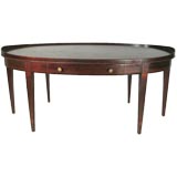 Circa 1940's English Oval Rimmed Table