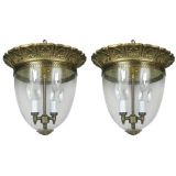 Circa 1940's Ceiling Lights(2 available)