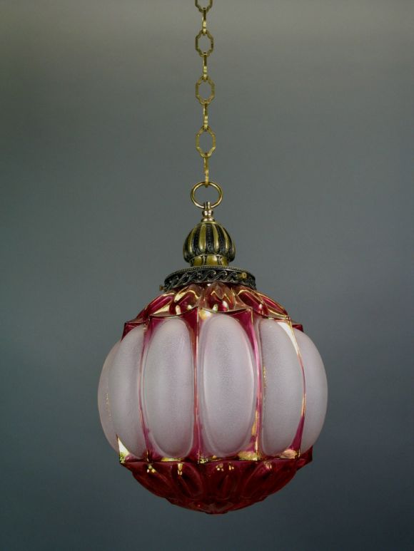 Rose  Glass Globe