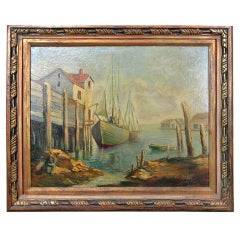 Fishing Boats at Dock