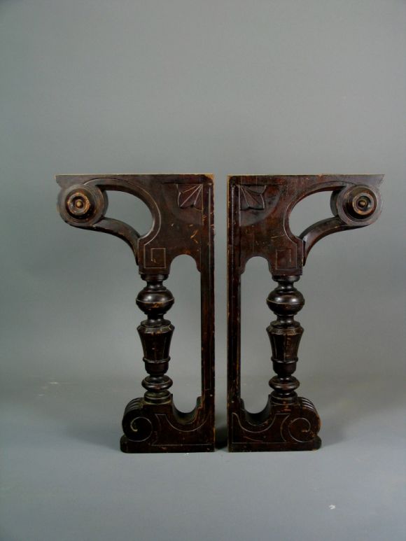 Pair Victorian Corbels