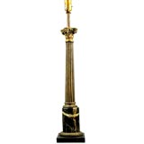 Circa 1920
s Column Lamp