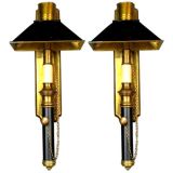 Pair French Lantern Sconces Pair French Lantern Sconces