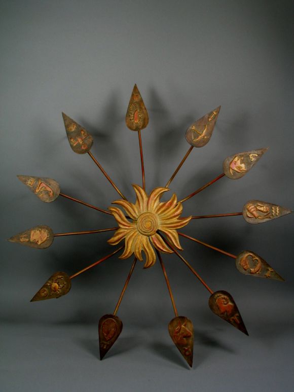 Zodiac Wall Sculpture