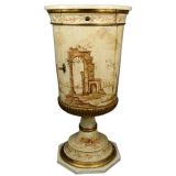 Circa 1910 Florentine Hand Painted Table