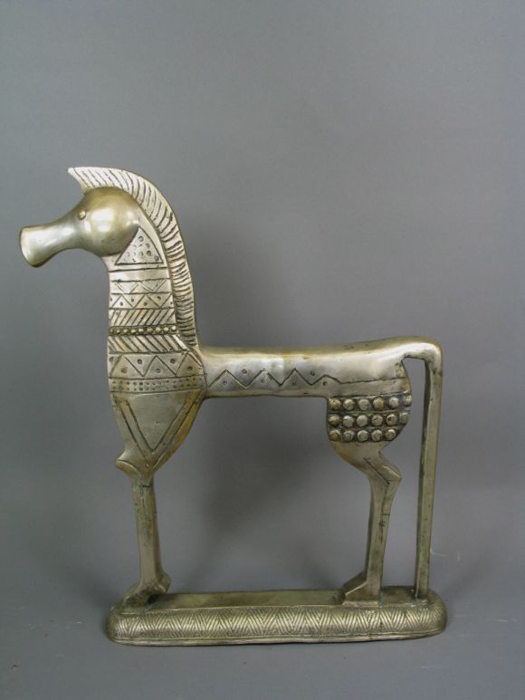 #9-013 Indonesian Etruscan horse.
