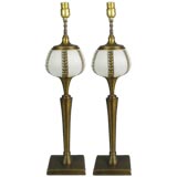 Pair 1930
s French Lamps